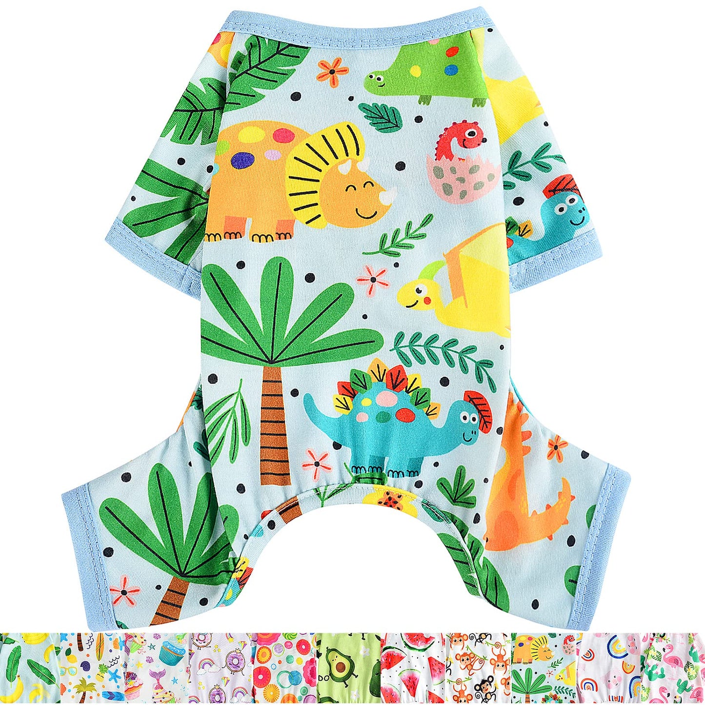 Dog Pajamas for Small DogChihuahua Yorkie Teacup Pajamas Dog Shirts Small Puppy Pjs Soft Pet Pjs Puppy Clothes Cat Outfit