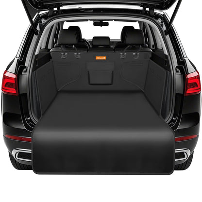 Alfheim Cargo Liner for Dog Nonslip Waterproof Anti-Wrinkle Pet Boot Liner Anti-Scratch Tear-Resistant Washable Trunk Cover Mat Travel Fits for Medium Small Car Truck SUV Black