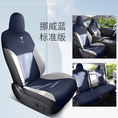Car Seat Cover for Tesla Model Y/Model 3 (Breathable)