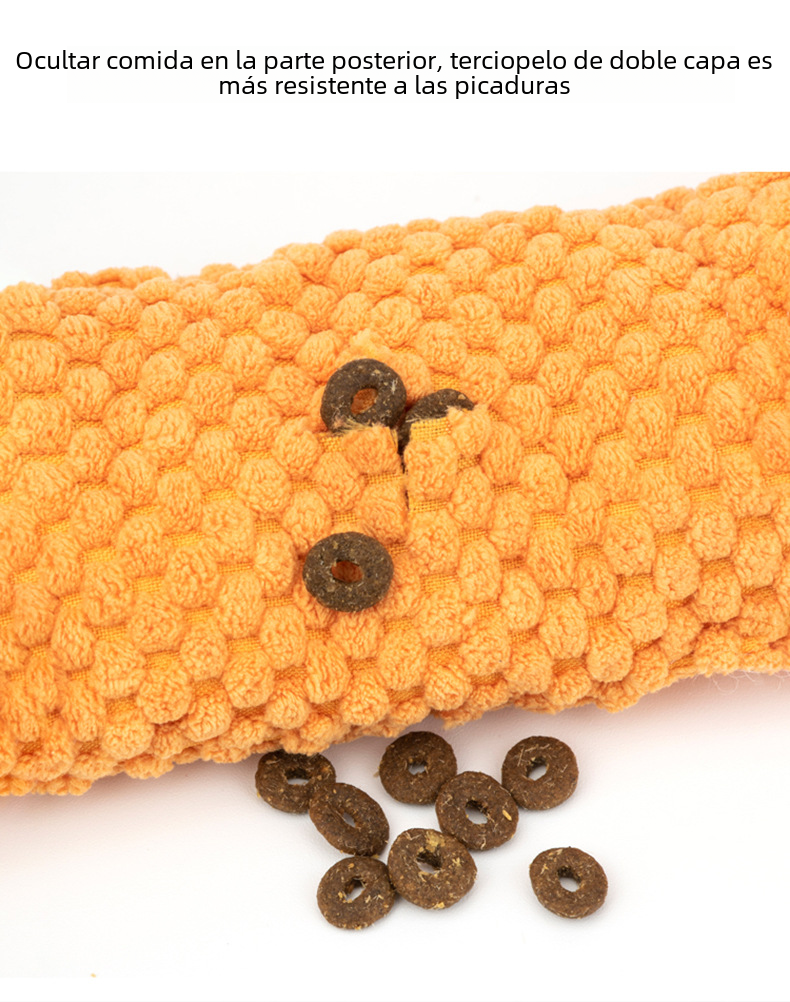 Interactive Snail Plush Toy for Dogs with Treats