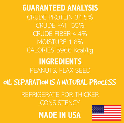 Dogtastic Peanut Butter for Dogs with Flax Seed - Xylitol-Free | USA Made - 50% off