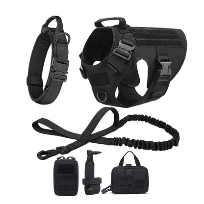 Ultimate Explorer Tactical Dog Harness & Leash Set