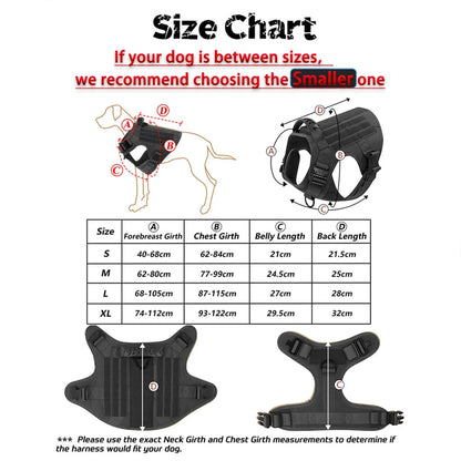 Ultimate Explorer Tactical Dog Harness & Leash Set