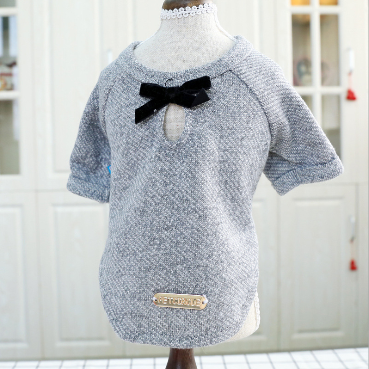 Teddy Dog Clothes with Bowtie Vest for Pets 2019