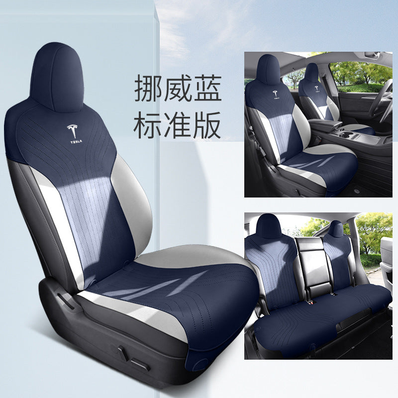 Car Seat Cover for Tesla Model Y/Model 3 (Breathable)