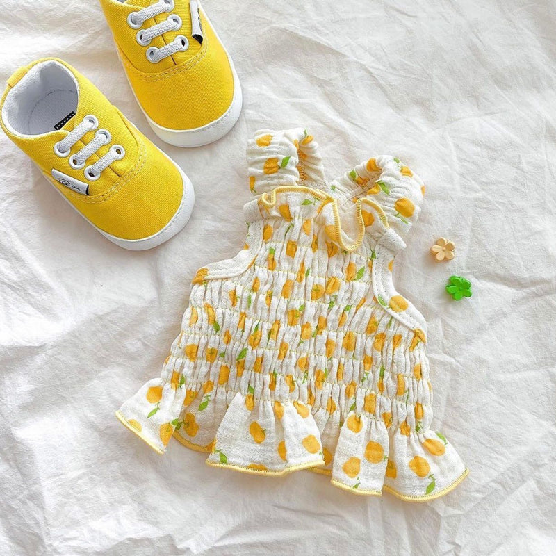Summer Thin Clothes for Teddy Skirt Puppy Dog