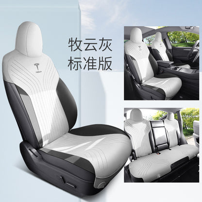 Car Seat Cover for Tesla Model Y/Model 3 (Breathable)