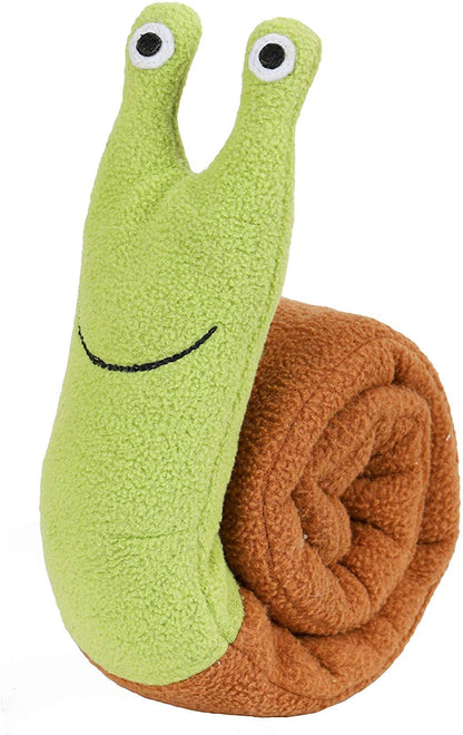 Interactive Snail Plush Toy for Dogs with Treats